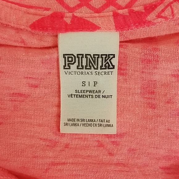 Pink Sleep Wear Top - Picture 3 of 3